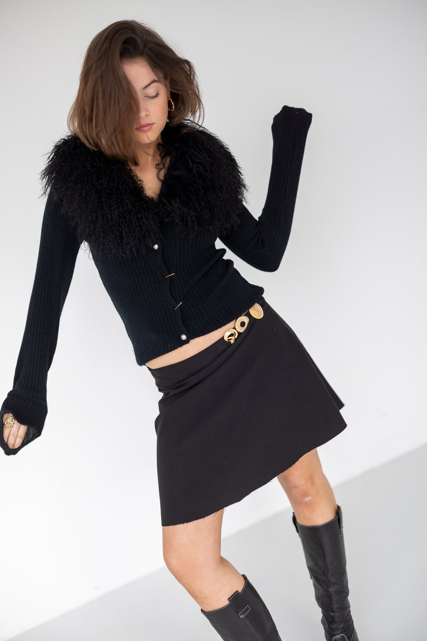 Bijou Skirt - Black