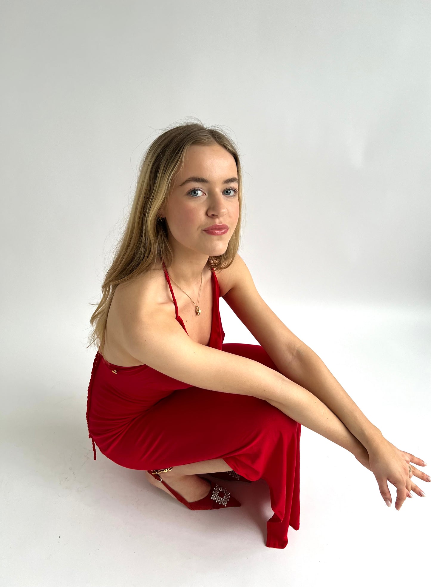 Bonheur Dress - Red