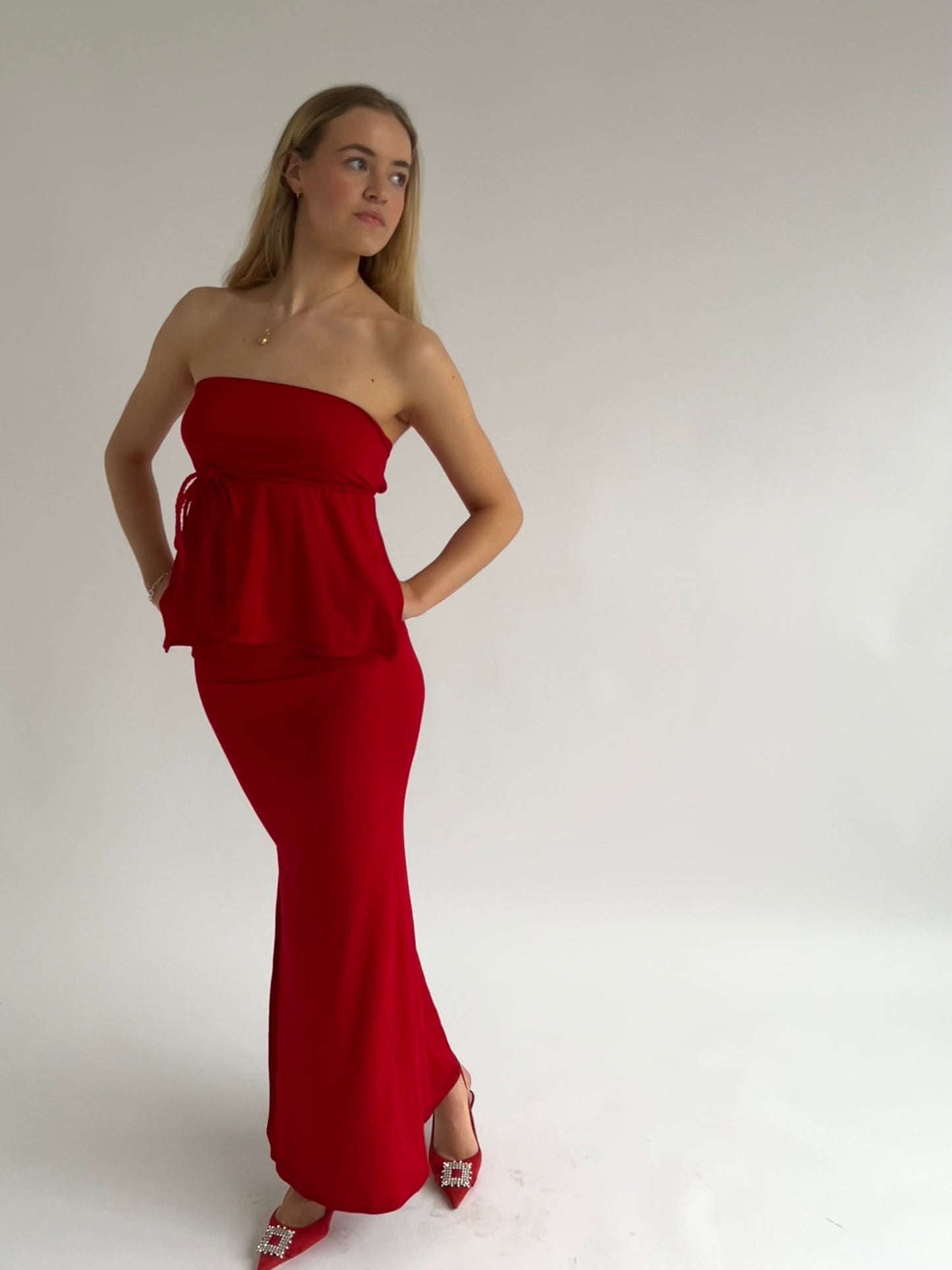 Bonheur Skirt - Red