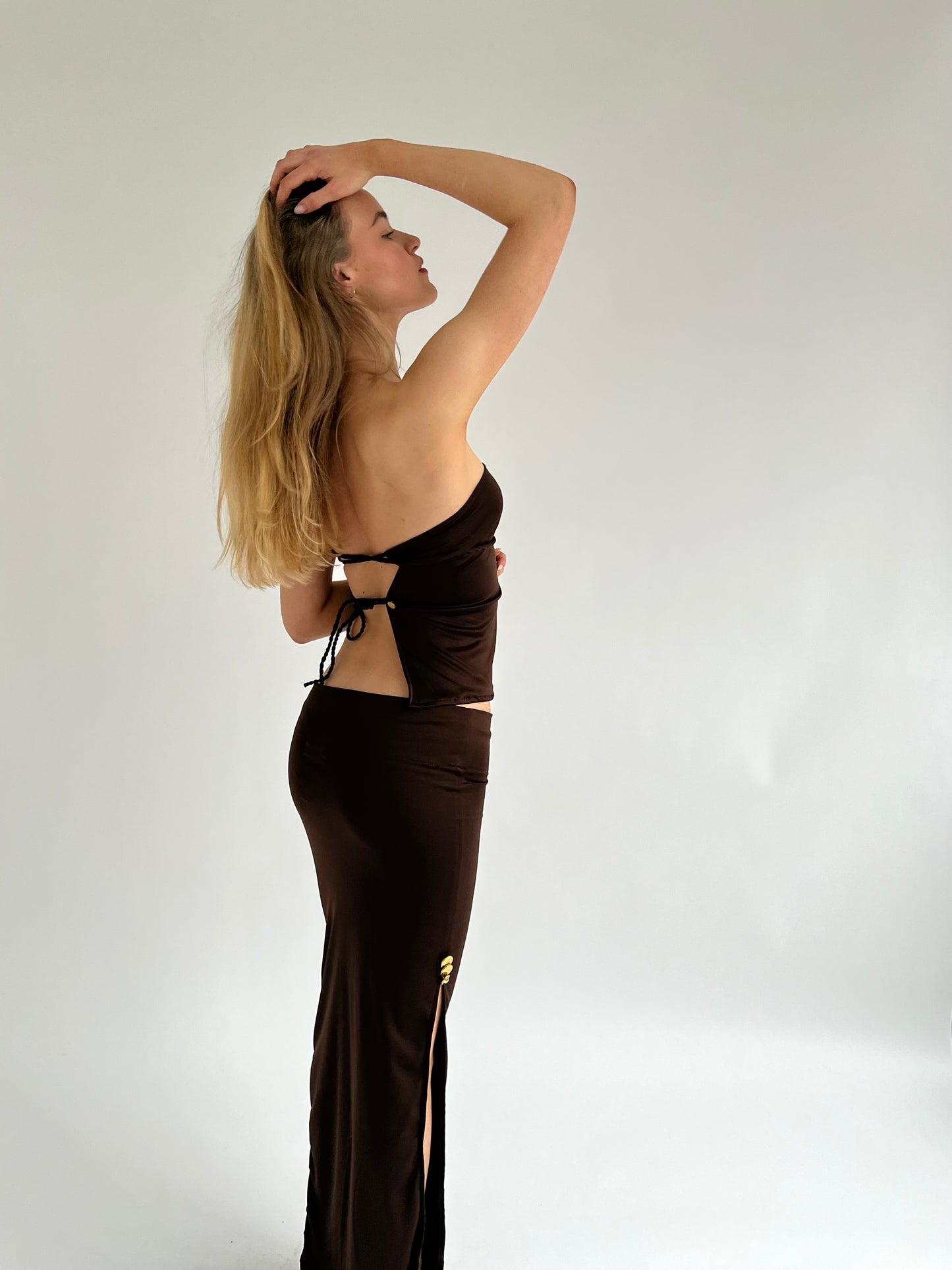 Bonheur Skirt - Brown