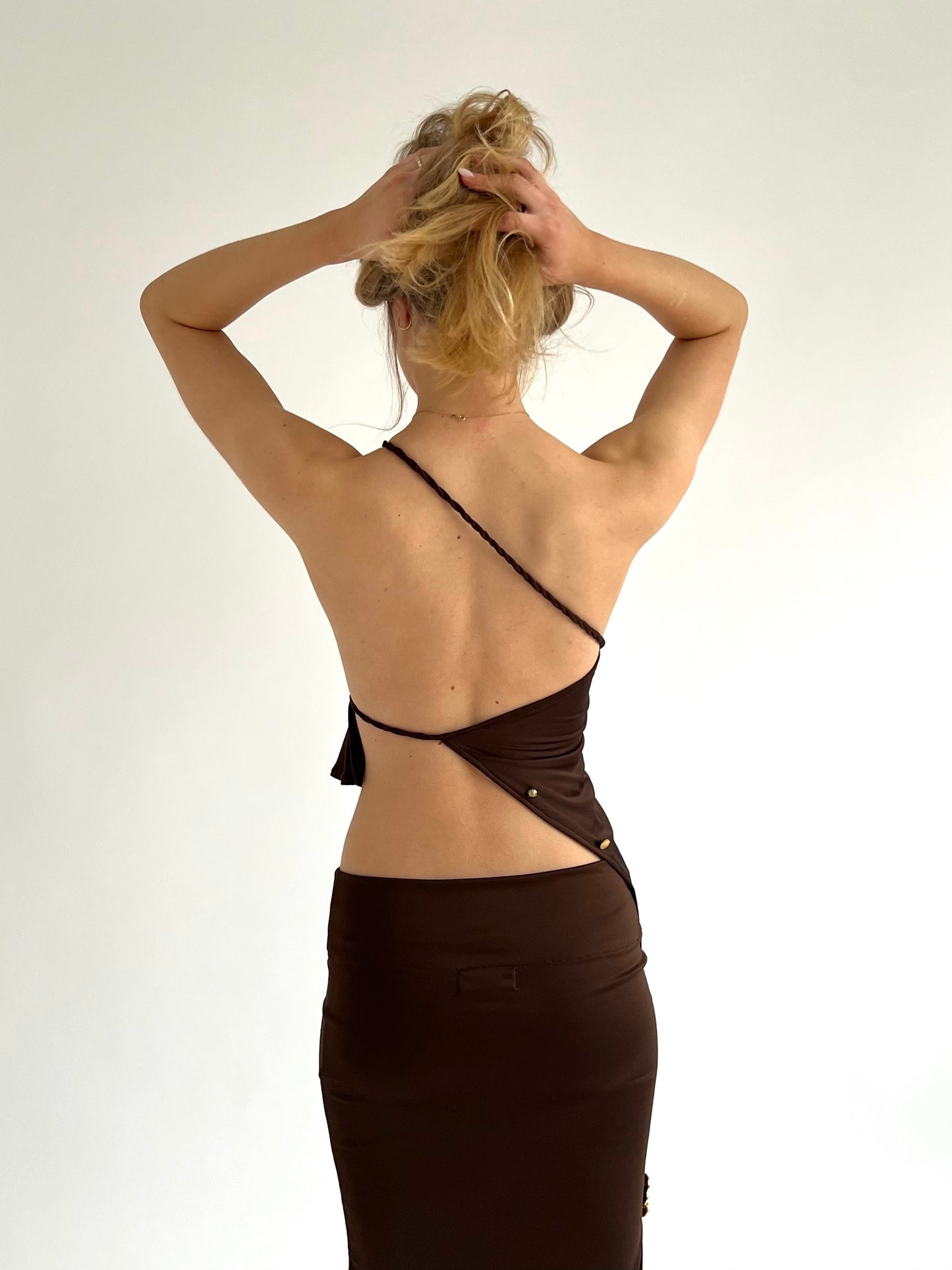 Bonheur Top - Brown