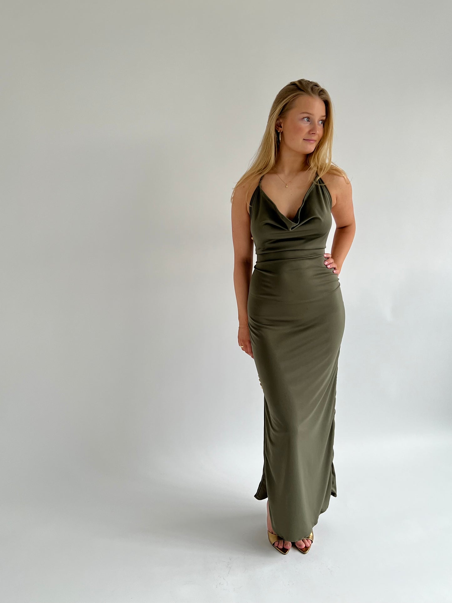 Bonheur Dress - Green