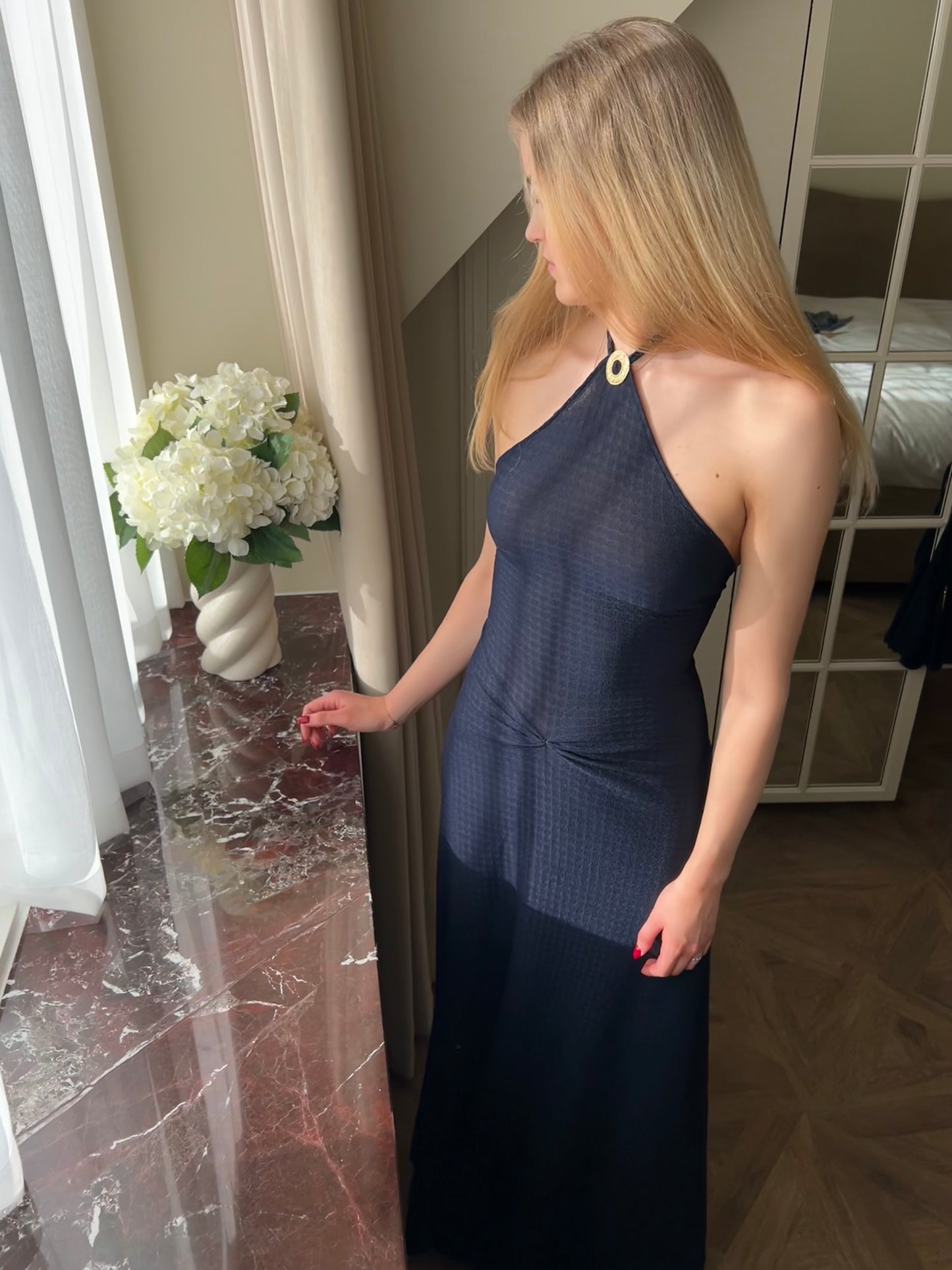 Navy Minuit Dress