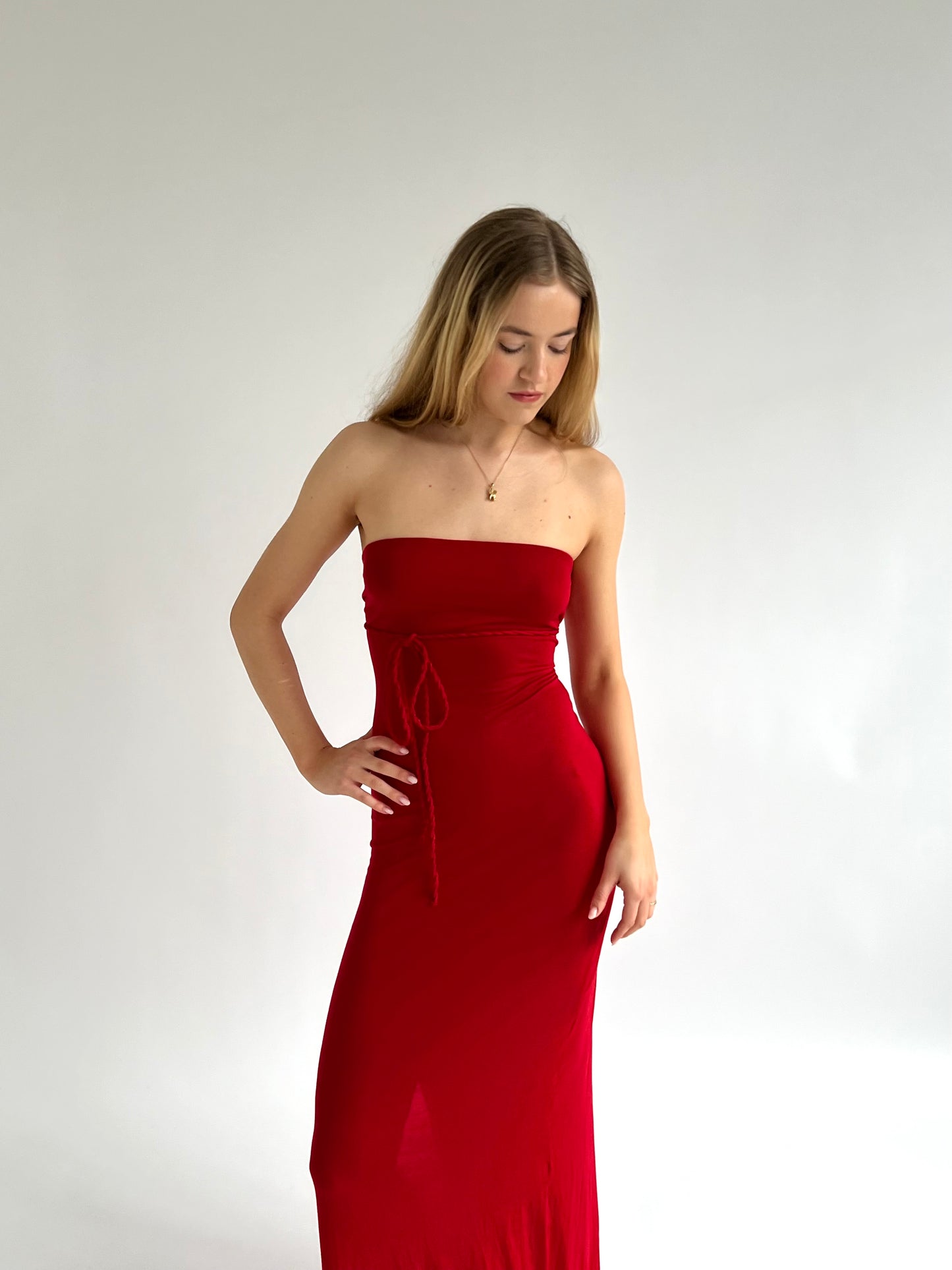 Bonheur Dress - Red