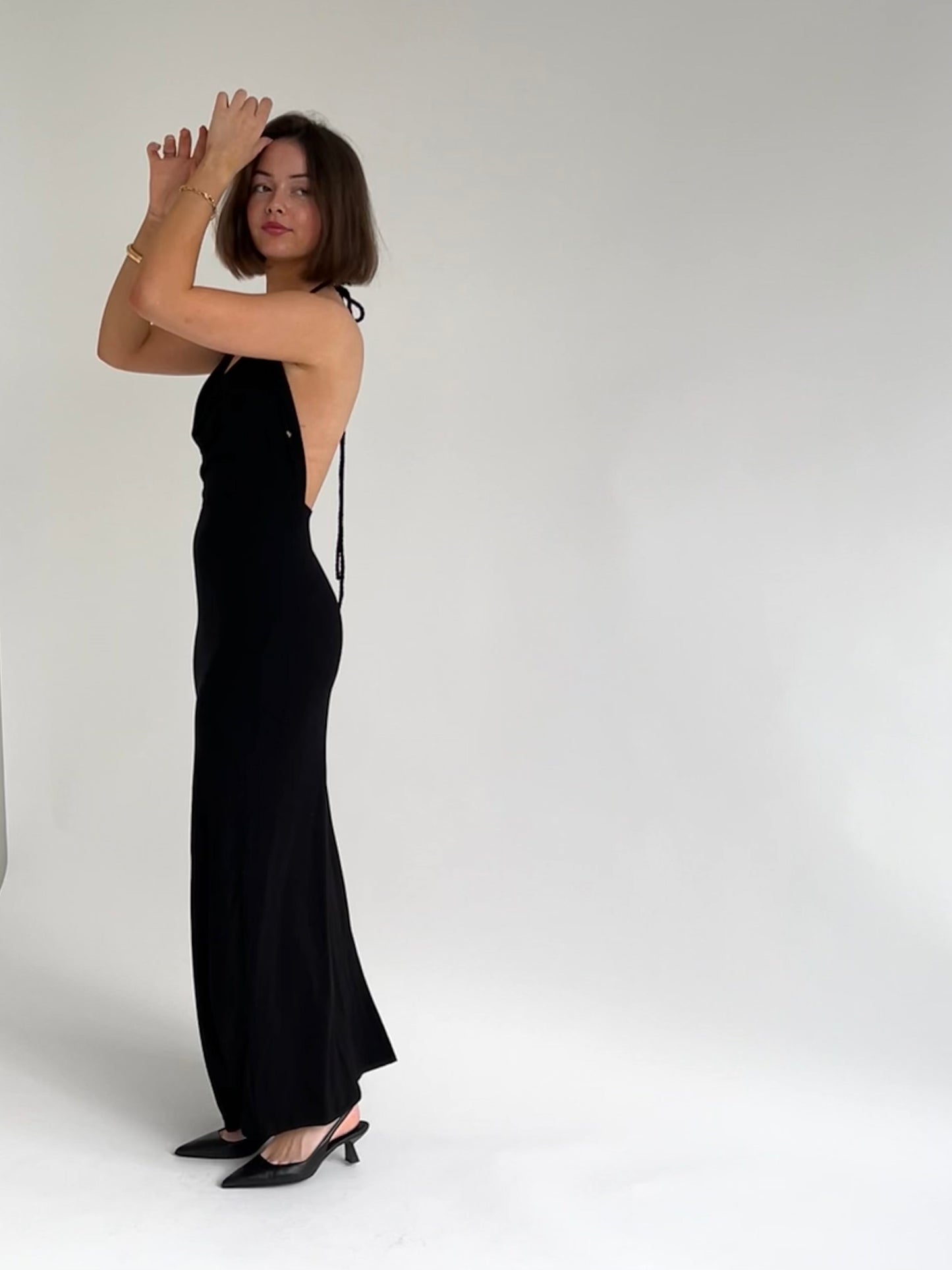 Bonheur Dress - Black