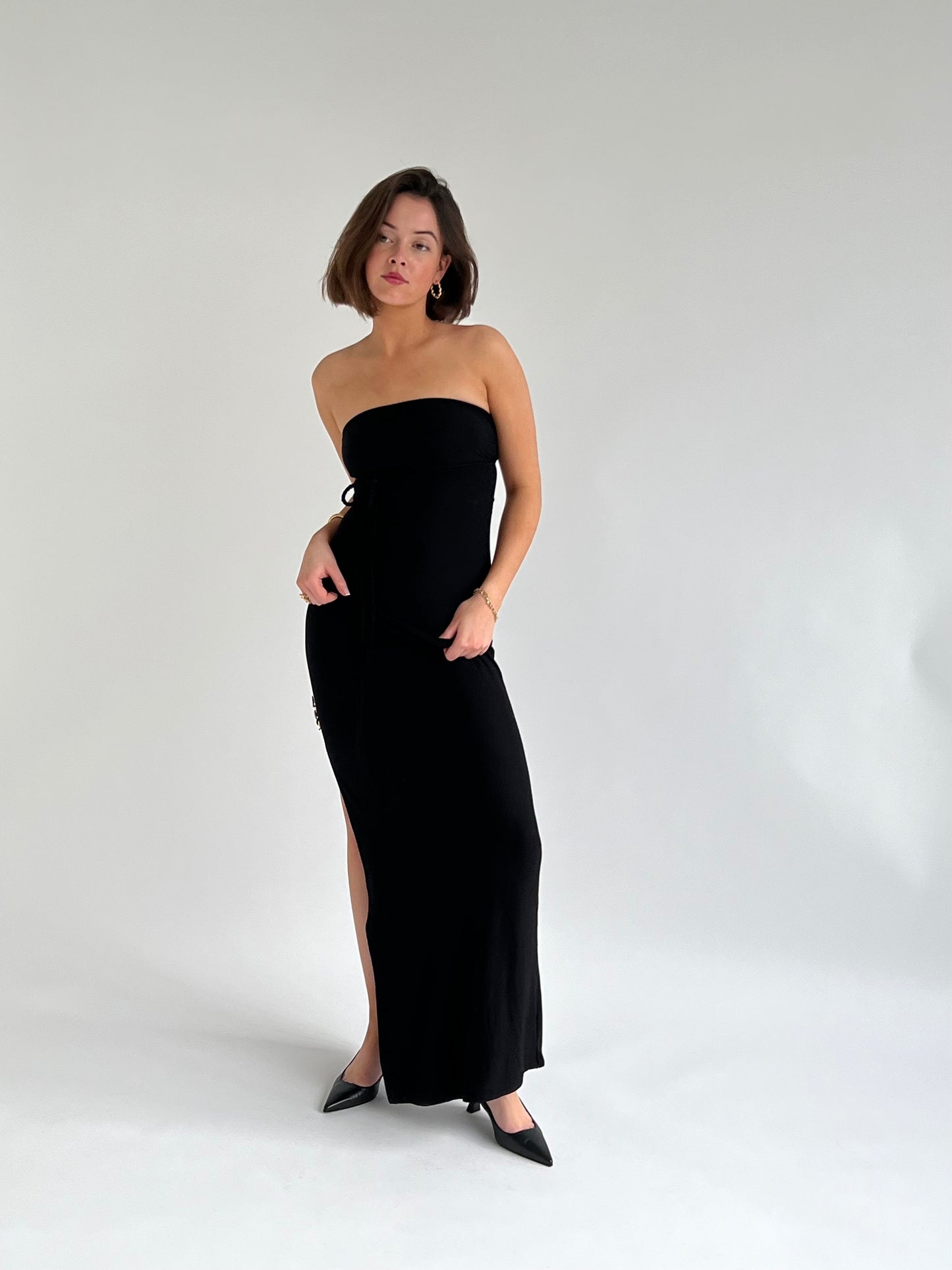 Bonheur Dress - Black