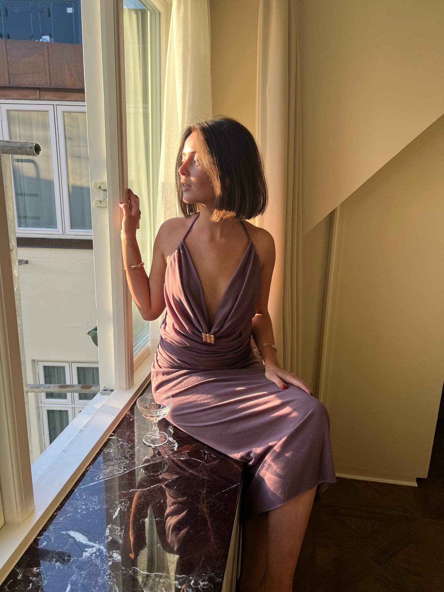 Purple Minuit Dress