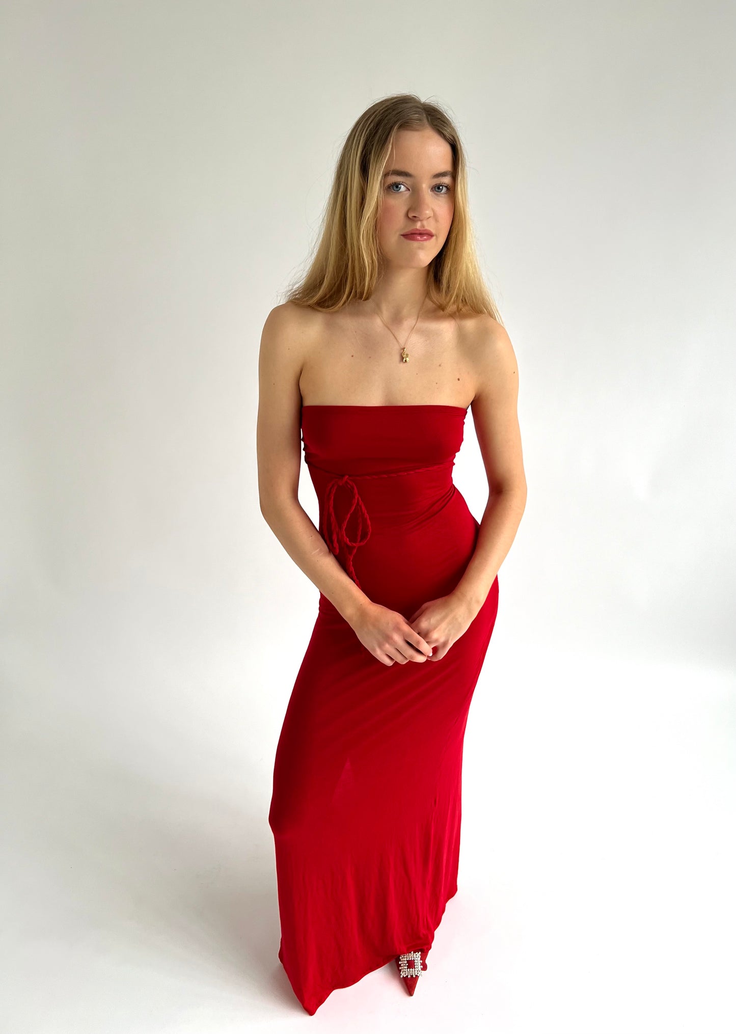 Bonheur Dress - Red