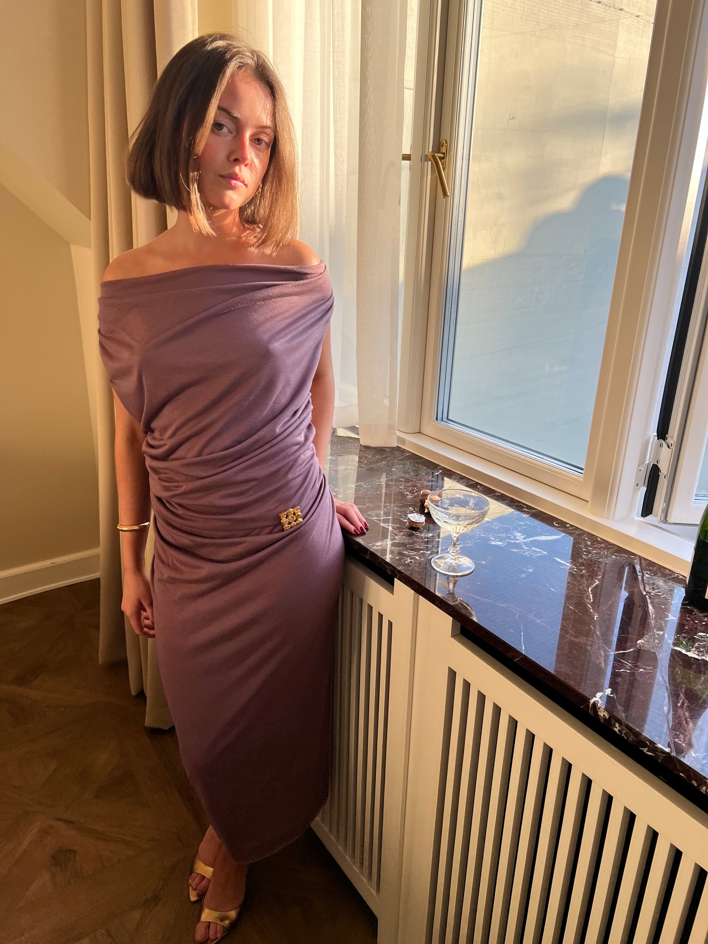 Purple Minuit Dress