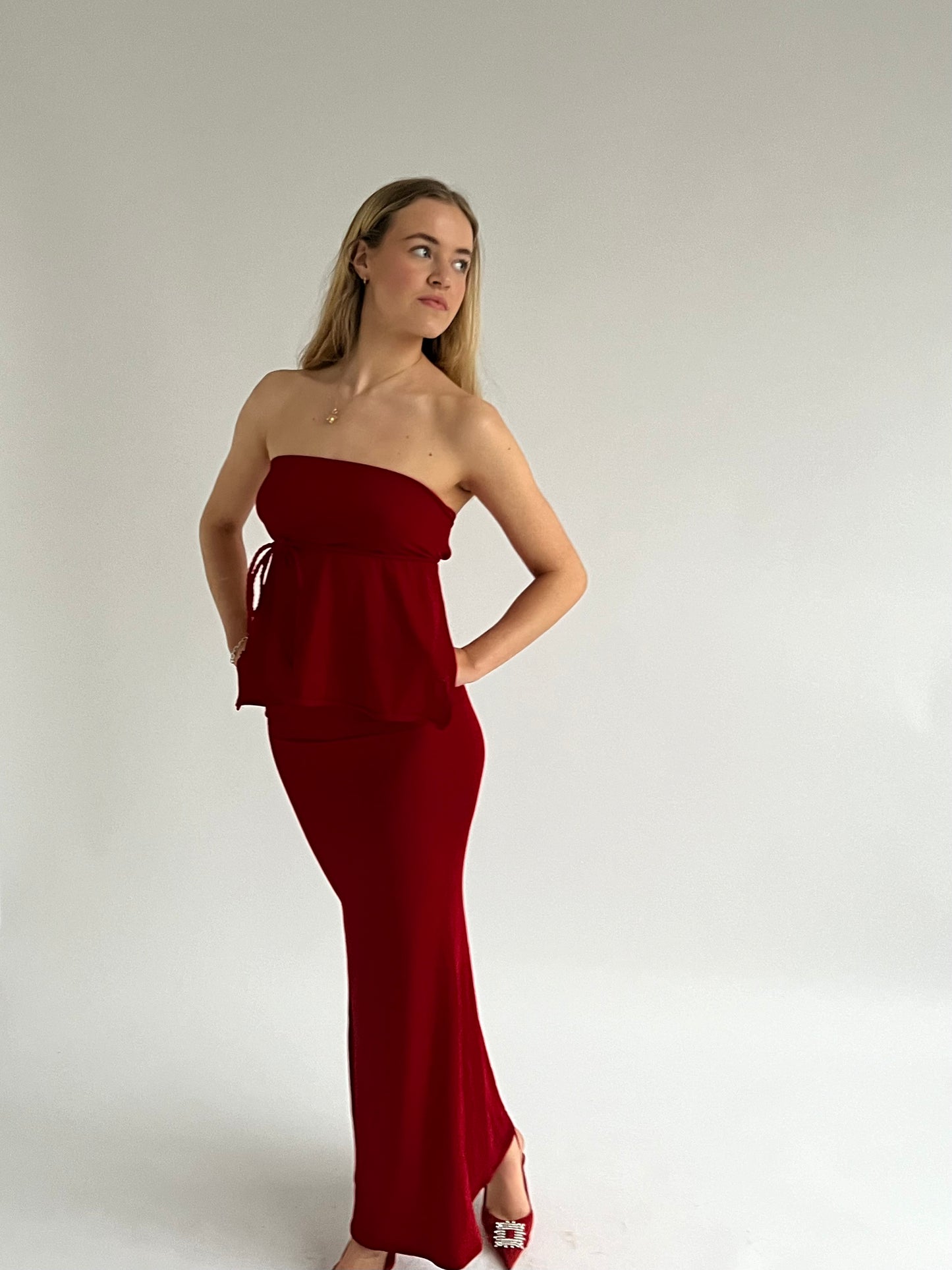 Bonheur Skirt - Red
