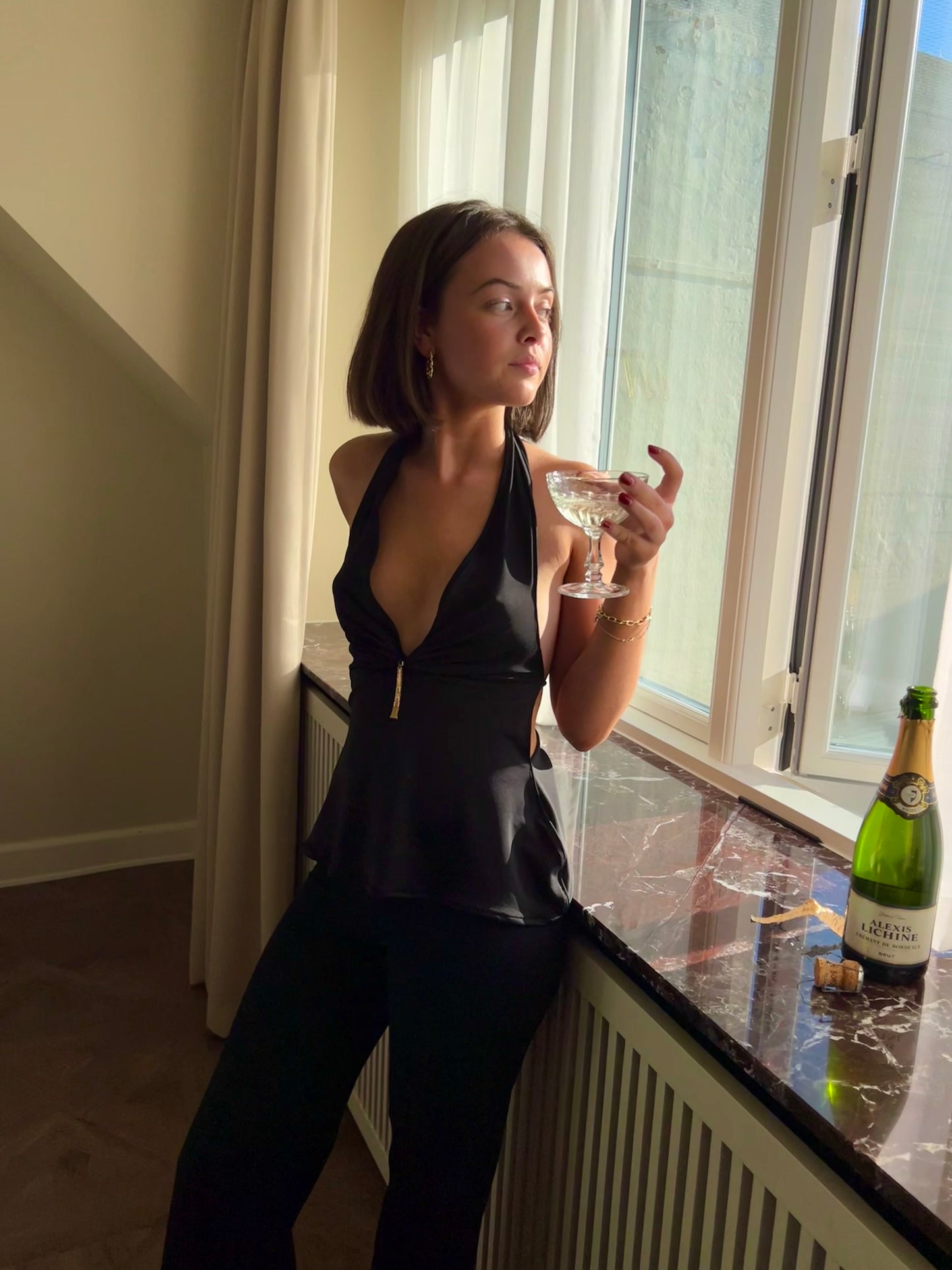 Black Minuit Top