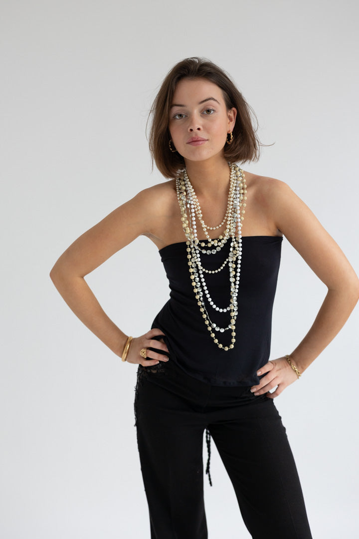 Bonheur Top - Black
