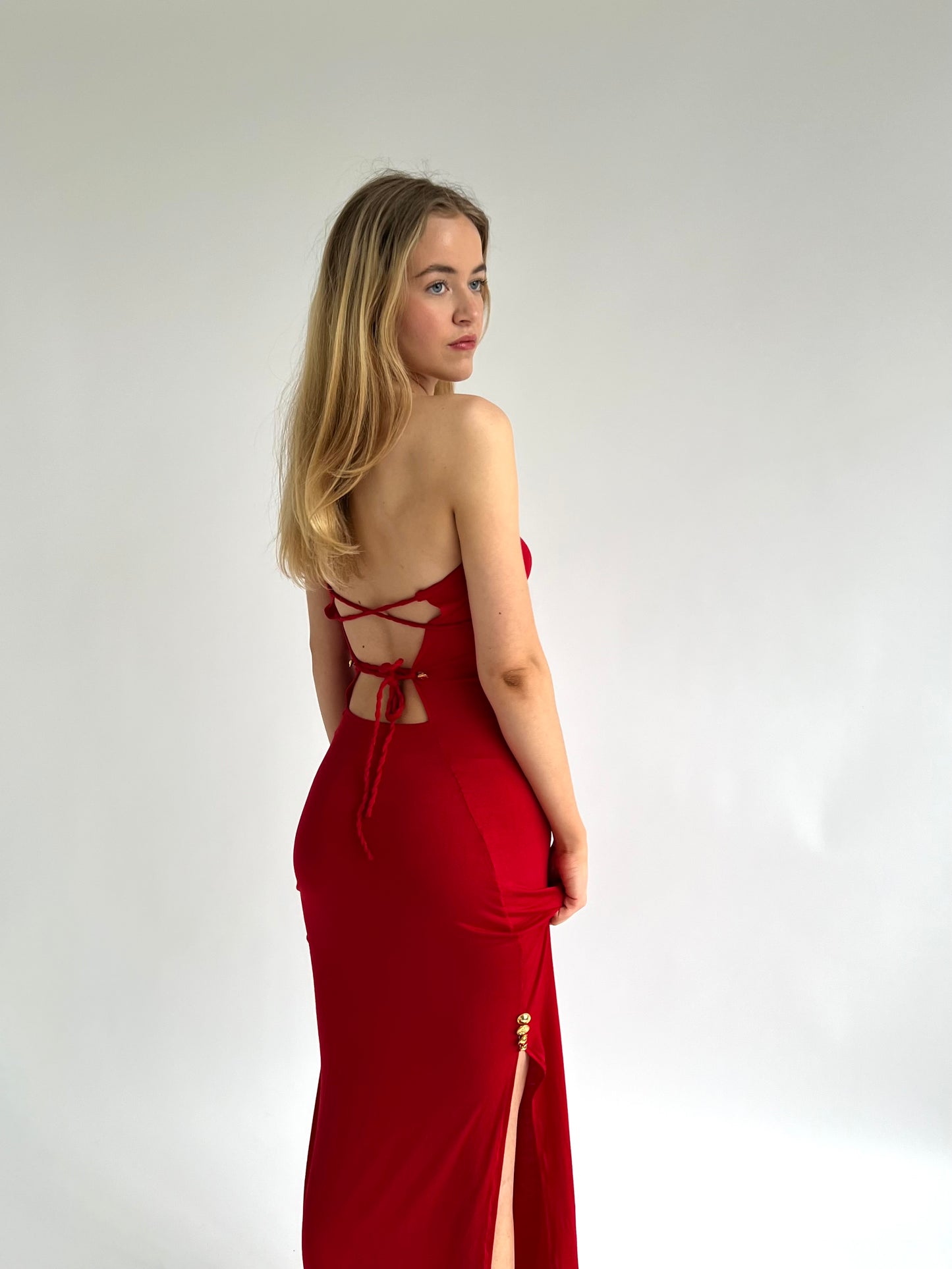 Bonheur Dress - Red