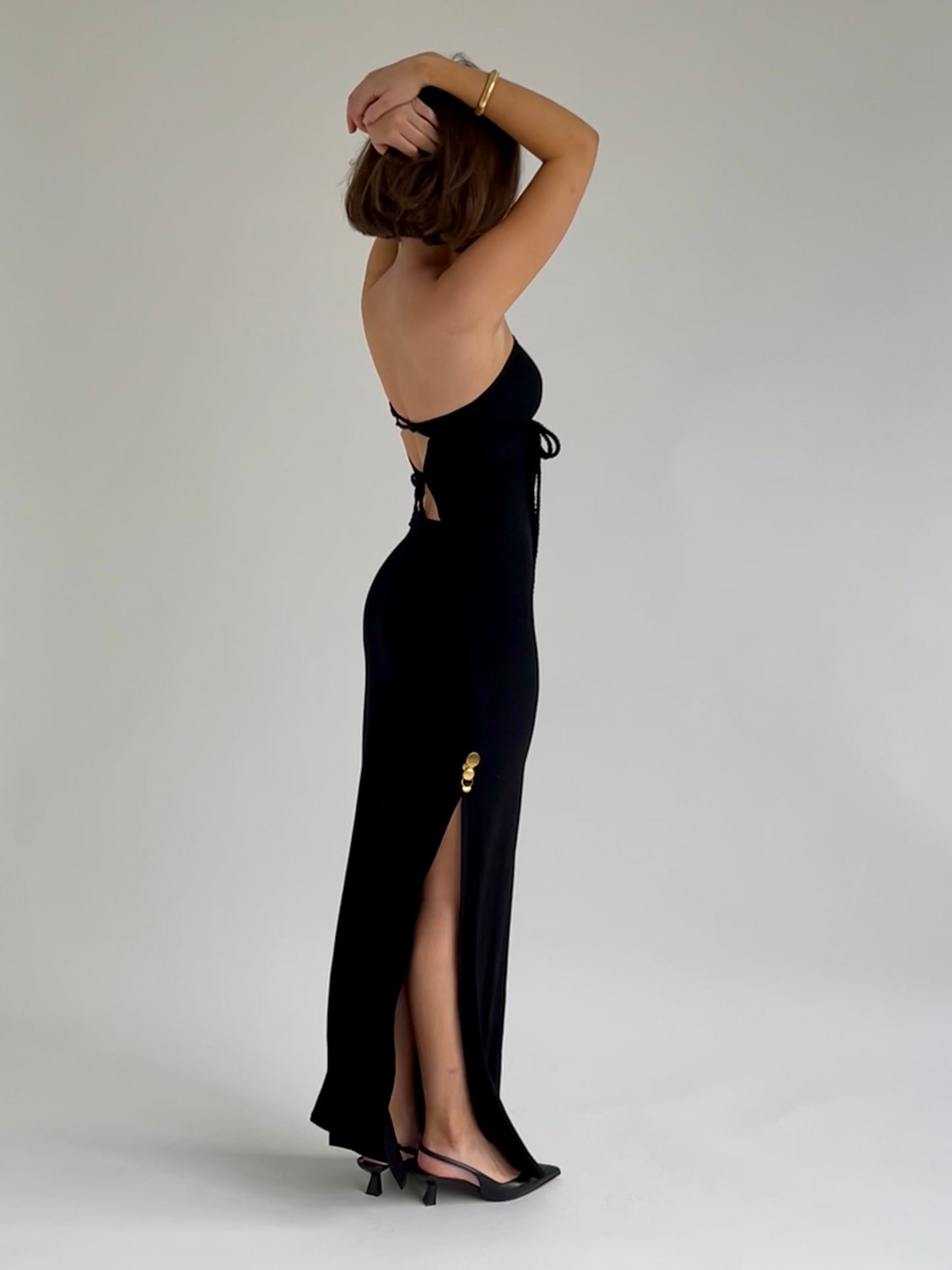 Bonheur Dress - Black