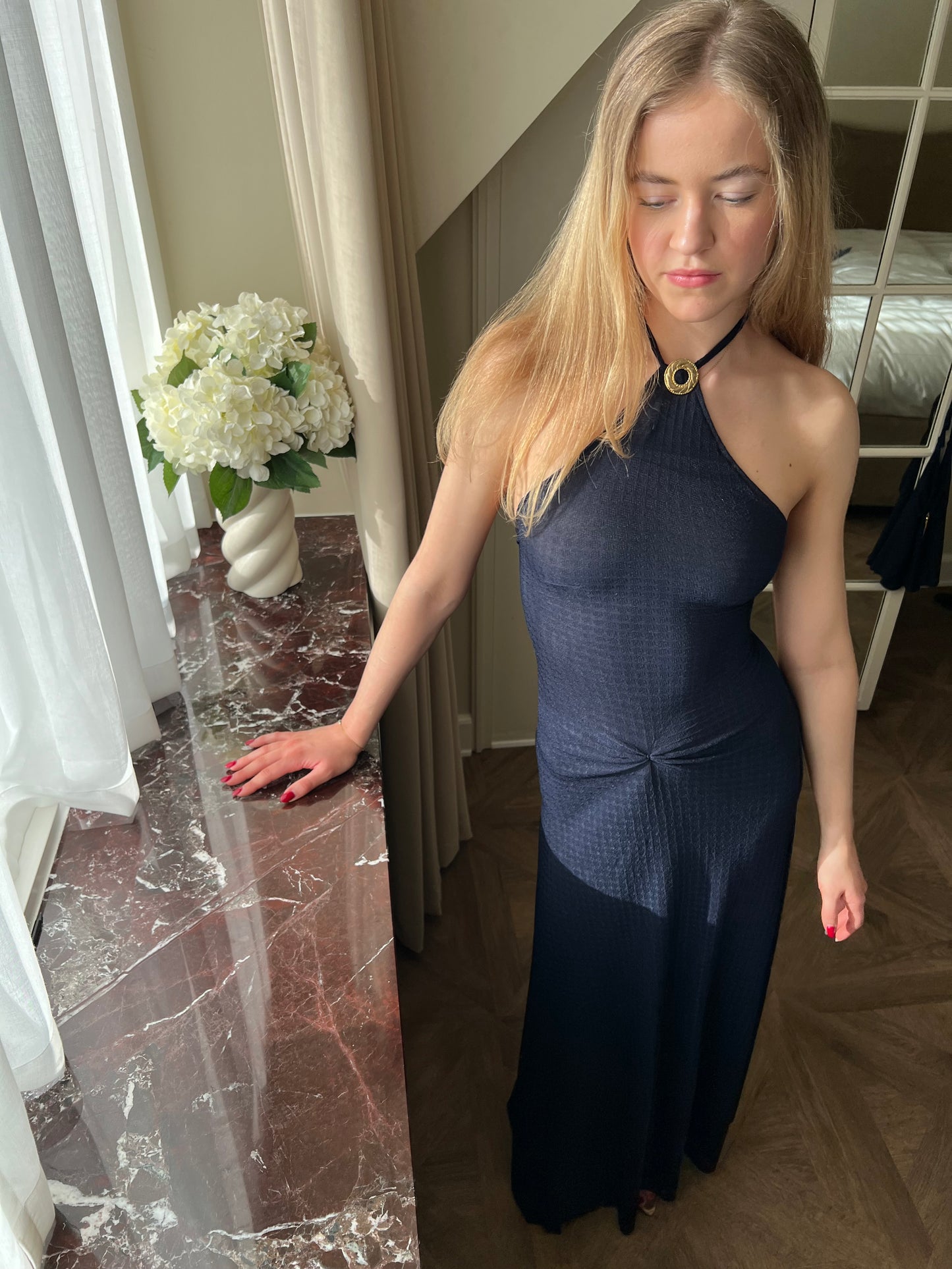 Navy Minuit Dress