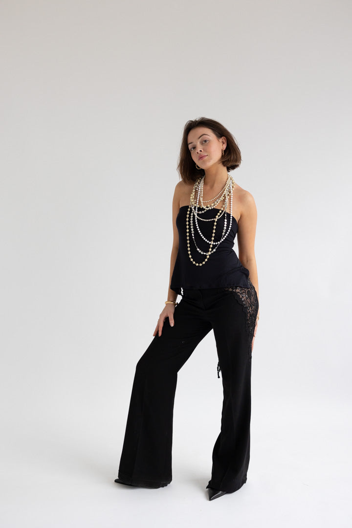 Bonheur Top - Black