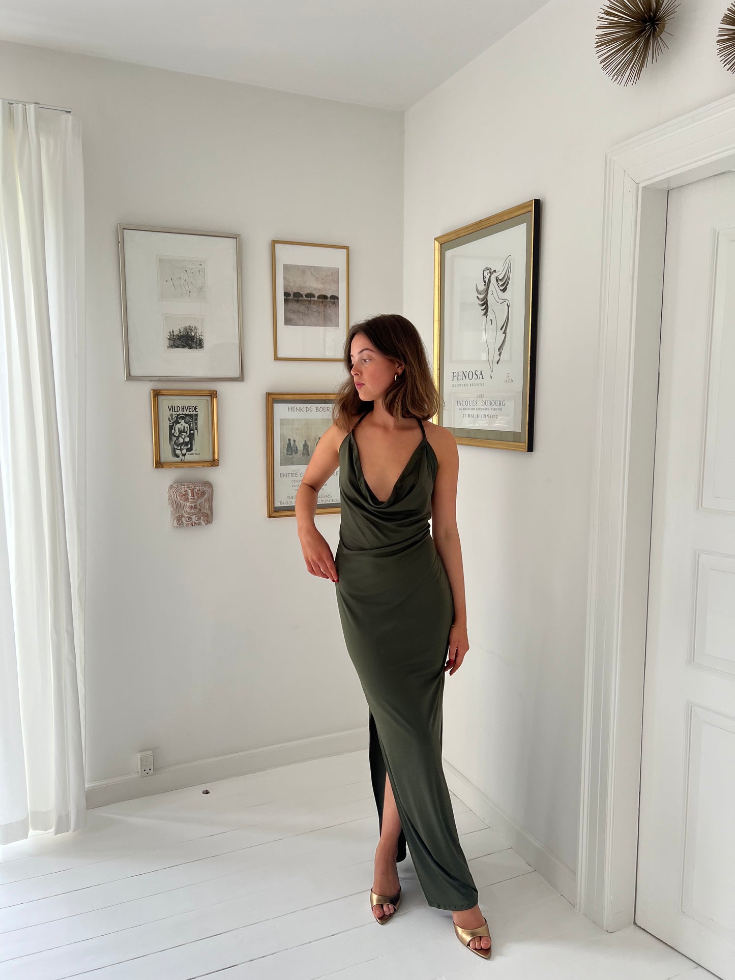 Bonheur Dress - Green